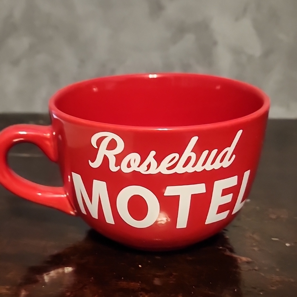 Schitts Creek Rosebud Motel Red Large Coffee Mug